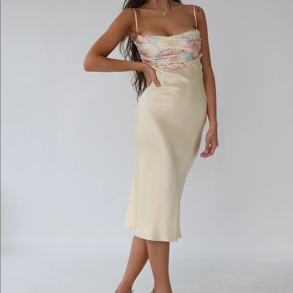 Mirror Palais Bandana Slip Dress / Mirror Palais Silk Dress / Mirror Palais